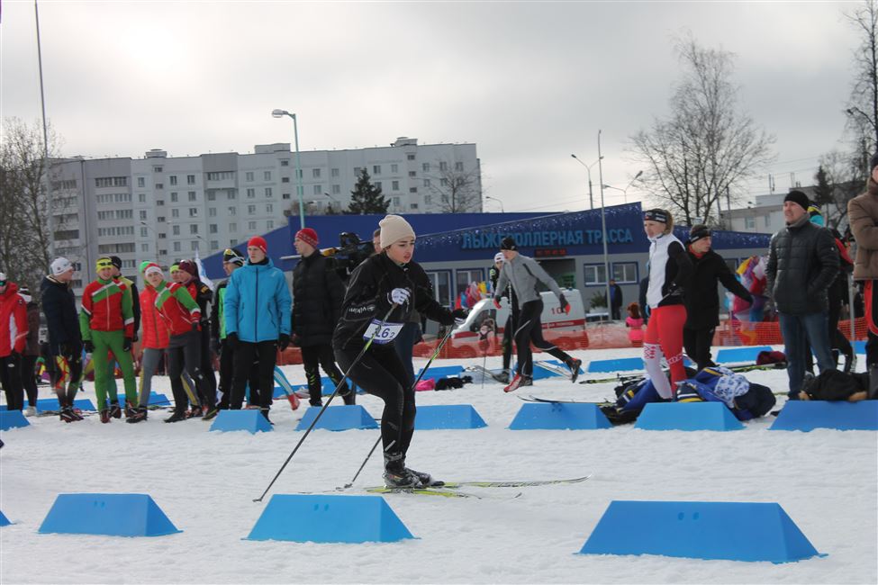«Веснянка» надела лыжи: как прошла субботняя Всебелорусская студенческая лыжня