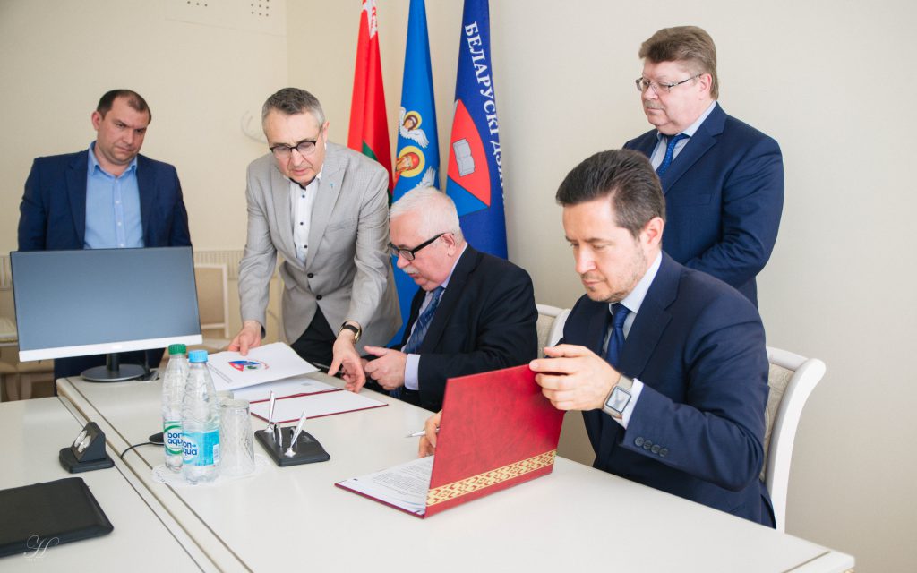 Подписание договора со Сколково (22 мая 2019)