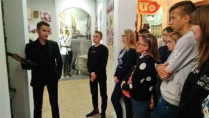 Первокурсники посетили музей МВД Республики Беларусь
