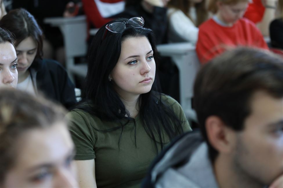 Депутат Палаты представителей Сайганова Татьяна Ивановна выступила перед студентами, ППС и сотрудниками