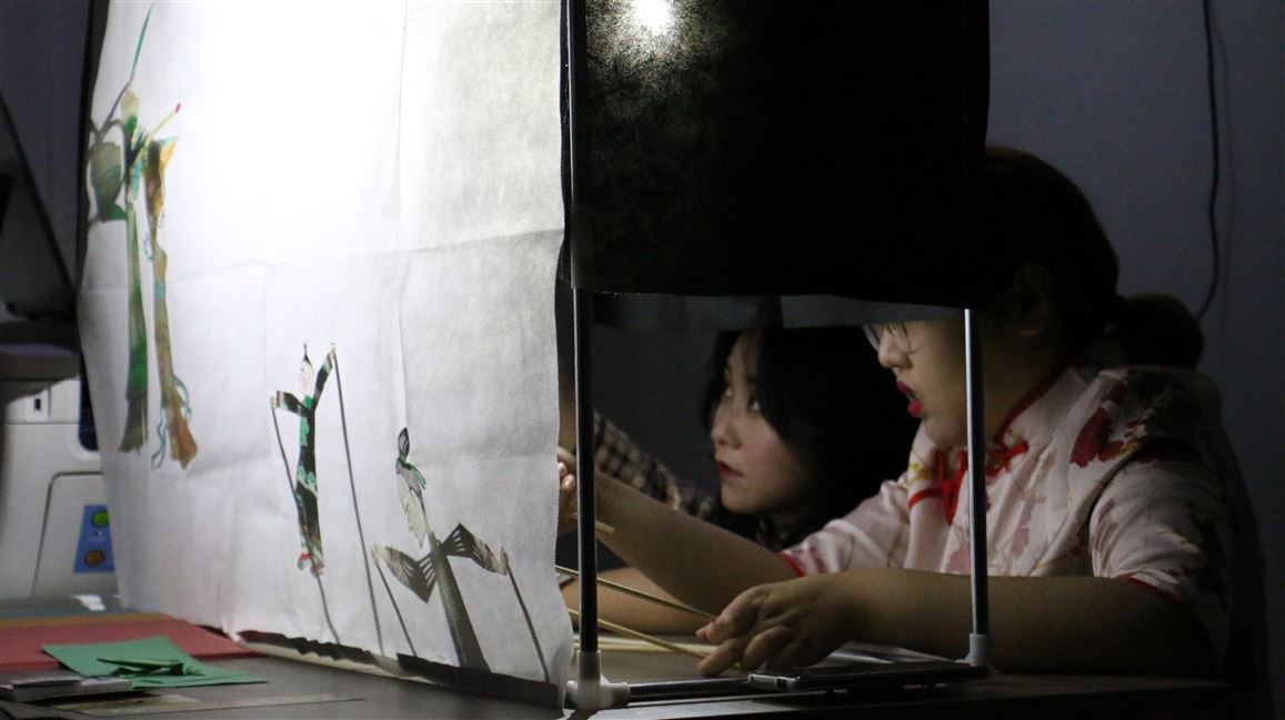 В БГТУ прошел творческий интерактивный семинар «Китайский театр теней»