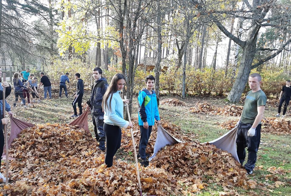 Студенты БГТУ приняли участие в акции «Чистый лес–2019»