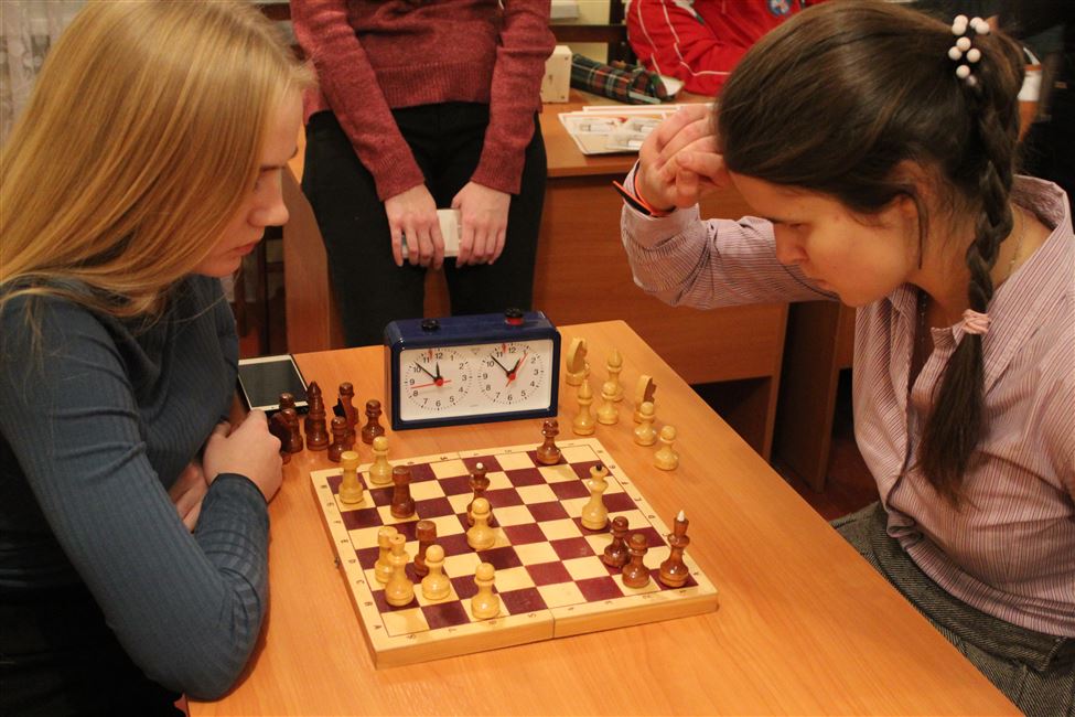 Соревнования по шахматам среди общежитий