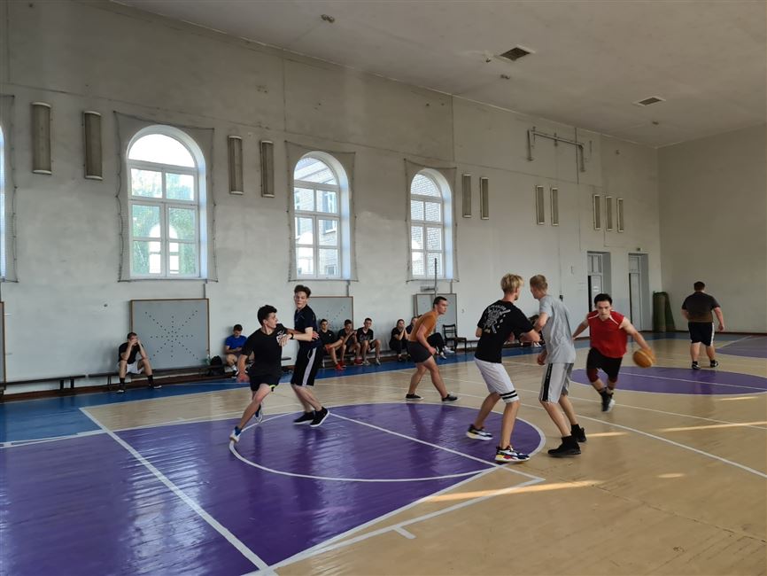 Соревнования по баскетболу 3х3 среди юношей