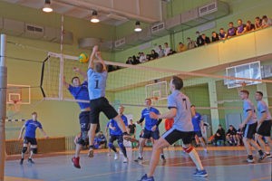 В БГТУ проходит Республиканский чемпионат военных институтов и факультетов по волейболу